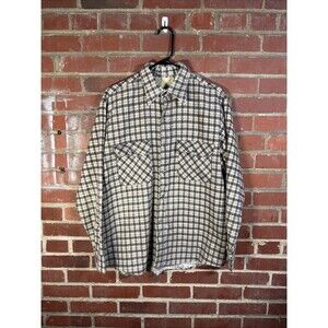 Vintage 70s Fieldmaster Flannel Shirt Sears Grunge Unique Button Up Adult Large